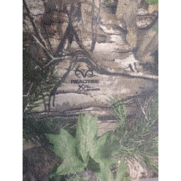 Cabelas Realtree Mens Button Down Shirt and Cargo Pants Hunting Outfit Sz L (38) - Picture 14 of 16